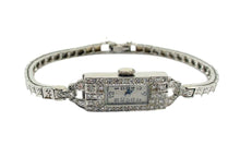 画像をギャラリービューアに読み込む, Art Deco Diamond Bracelet Watch By Péry
