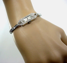 画像をギャラリービューアに読み込む, Art Deco Diamond Bracelet Watch By Péry
