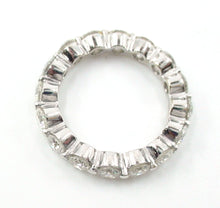 Load image into Gallery viewer, Vintage 2.68 ct. Diamond 18K White Gold  Eternity Band
