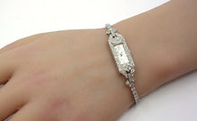 Load image into Gallery viewer, Stunning Vintage Swiss Piaget 2.04 Ct. Diamond Platinum Bracelet Watch
