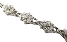 画像をギャラリービューアに読み込む, Art Deco Platinum 1.12 Ct Diamond Circle &quot;Watch&quot; Bracelet
