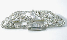 Charger l&#39;image dans la galerie, Rare Art Deco GIARDINETTI Platinum 2.62 Ct Diamond Brooch
