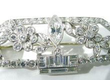 Charger l&#39;image dans la galerie, Rare Art Deco GIARDINETTI Platinum 2.62 Ct Diamond Brooch
