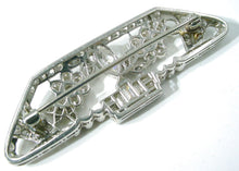 Charger l&#39;image dans la galerie, Rare Art Deco GIARDINETTI Platinum 2.62 Ct Diamond Brooch
